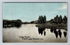 Pittsburg KS-Kansas, Lake Park, Antique, Vintage Souvenir Postcard picture