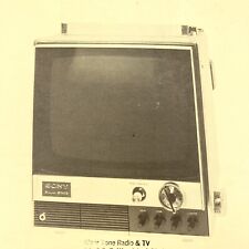 Vintage Original 1968 Sony TV Model TV-900U Wire Schematic Service Manual picture