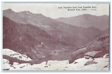 Mineral King California CA Postcard Lady Franklin Lake from Franklin Pass 1932 picture