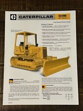 Caterpillar CAT D3B LGP (Low Ground Pressure) Dozer Brochure 1984 picture