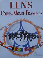 1998 FRANCE WORLD CUP 98 LENS football poster 1319 picture