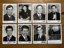 ESPN Sports Anchors Signed Autographed 5x7 Promo Photo Cards Lot Of 8 picture