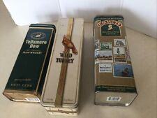 Vintage Liquor Tin Containers. picture
