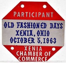 1963 Old Fashioned Days Antique Car Show Participant Xenia Greene County Ohio picture