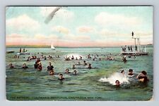 Chautauqua NY-New York, Chautauqua Institution, Bathers, Vintage Postcard picture