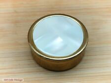 Tiny Mother of Pearl (3cm)- Vintage Trinket/Pill/snuff Box-cpi picture