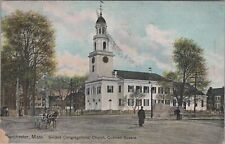 Second Congregational Church, Codman Square in Dorchester, MA Vintage Postcard picture