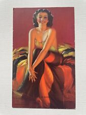 Vintage 1940's Pinup Girl Picture Mutoscope Card Rolf Armstrong- It's A Date picture