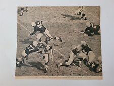 Joe Scott New York Giants Bill McPeak Steelers 1951 Football YB Player Panel picture