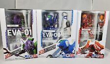 NXEdge Style Evangelion TV Ver. Set EVA-00'  EVA-01 EVA-02 Tamashii Bandai picture