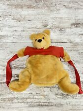 Vintage Disney Winnie the Pooh Plush Backpack with zip closure. picture