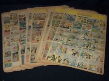1958-1959 MANILA CHRONICLE SUNDAY COLOR COMICS LOT OF 30 - PHILIPPINES - NTL 16P picture