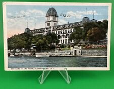 Vintage Postcard Thousand Island House Alexandria Bay New York Postmarked 1918 picture