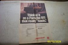1991 GMC SYCLONE VS. PORSCHE 911 FULL PAGE USA TODAY NEWSPRINT AD~4.3 TURBO~AWD picture
