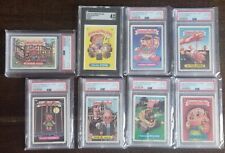 LOT 8: GPK 1985-1987 OS GRADED CARDS ORIGINAL SERIES 1-10 GLOSSY TEE-VEE STEVIE picture