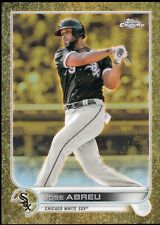 2022 Topps Chrome Gilded JOSE ABREU #39 White Sox Astros GOLD Refractor /99 MVP picture