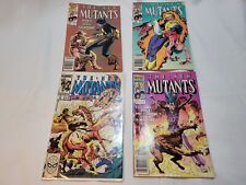 Lot of 4 The New Mutants Marvel Comics Comic Books Numbers 41 42 44 77 Lot picture