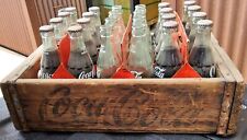 Vintage 1960s Coca Cola Los Angeles Crate w/some Filled or empty bottles picture