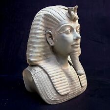 Antique Ancient Egyptian Head King Tutankhamun Unique Pharaonic Rare Egyptian BC picture