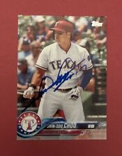 Shin-Soo Choo Signed Autographed 2018 Topps Card #199 - Rangers picture