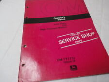 John Deere High-Pressure Washer A18 Operator's Manual (DEALER'S Copy) picture