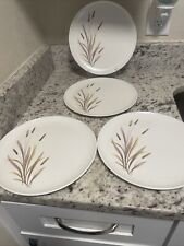 Vintage Lenox Cattail Melamine Plates Set of 4. READ picture