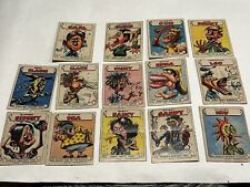1966 Slob Stickers Topps Trading 14 Card Lot - Series picture