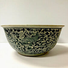 Asian Blue And White Porcelain Bowl 13