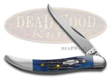 Case xx Toothpick Knife Rogers Corn Cob Jigged Blue Bone Stainless Pocket 02804 picture