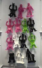 Vintage 70s Tim Mee Galaxy Laser Space Team Plastic Figures lot Of 14 picture