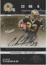 Pierre Thomas 2007 Donruss Playoff Contenders rookie RC autograph auto card 208 picture