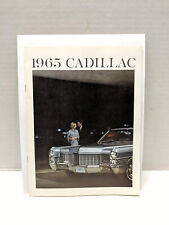 Original 1965 Cadillac Full Line Sales Brochure 65 Fleetwood DeVille Calais picture