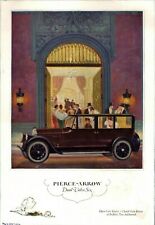 1925 Pierce Arrow Limousine-Original ad from Harper's Bazar Magazine Very Rare picture