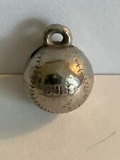 Vintage Chicago CUBS Baseball Gumball Charm Metal Cracker Jack Prize Toy picture