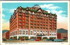 Rapid City SD-South Dakota, Alex Johnson Hotel, Vintage Postcard picture