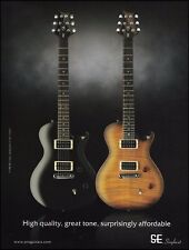 2006 PRS SE Singlecut Series guitar advertisement 8 x 11 original ad print picture