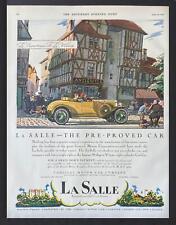 1927 Cadillac LaSalle 2-Door Convertible Coupe Antiques Edw A Wilson Art  Ad picture