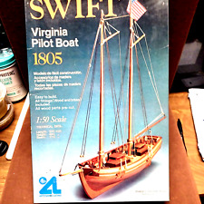SWIFT BOAT Sailboat VIRGINIA PILOT MODEL  1/50 WOOD 1982 KIT Artesania LATINA picture