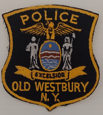 OLD WESTBURY POLICE New Shoulder patch NASSAU COUNTY NY NEW picture