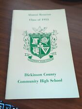 Alumni reunion 1955 Dickinson County High Chapman Fighting Irish picture