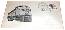 SEPTEMBER 1965 C&NW CHICAGO TO BELOIT WISCONSIN TRAIN #508 RPO SOUVENIR ENVELOPE picture
