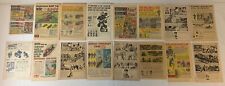 Collection of 17 GI JOE ads from the 1960's ~ Andy & George, G.I. Joe CLUB, more picture