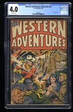 Western Adventures Comics #nn CGC VG 4.0 Off White (#3) Used in SOTI picture