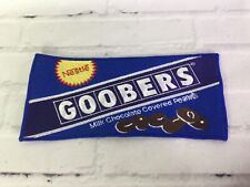 VTG Nestle Goobers Chocolate Covered Peanuts Candy Sew On Patch New Old Stock picture