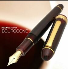 Platinum New #3776 CENTURY Fountain Pen Bourgogne Fine Nib PNB-15000#71-2 picture