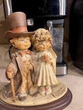 Vintage Capodimonte G Armani Bride And Groom Figurine Made in Italy picture