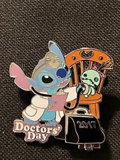 DISNEY WDW DOCTORS' DAY 2017 STITCH AND SCRUMP PIN LE 3000 picture