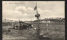 Postcard RPPC Wreck of the Maine At Havana c1900 picture