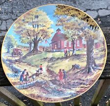 Vintage First Day of School Land of the Free Collector Plate picture