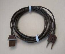 Tested 2-Prong Non-Polarized Cheater Power Cord - Old TV Stereo Heathkit SB-310 picture